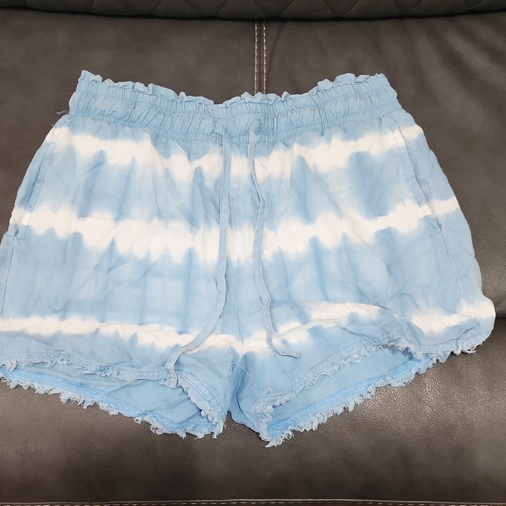 Thread & Supply Blue Tie-Dye Women's Shorts